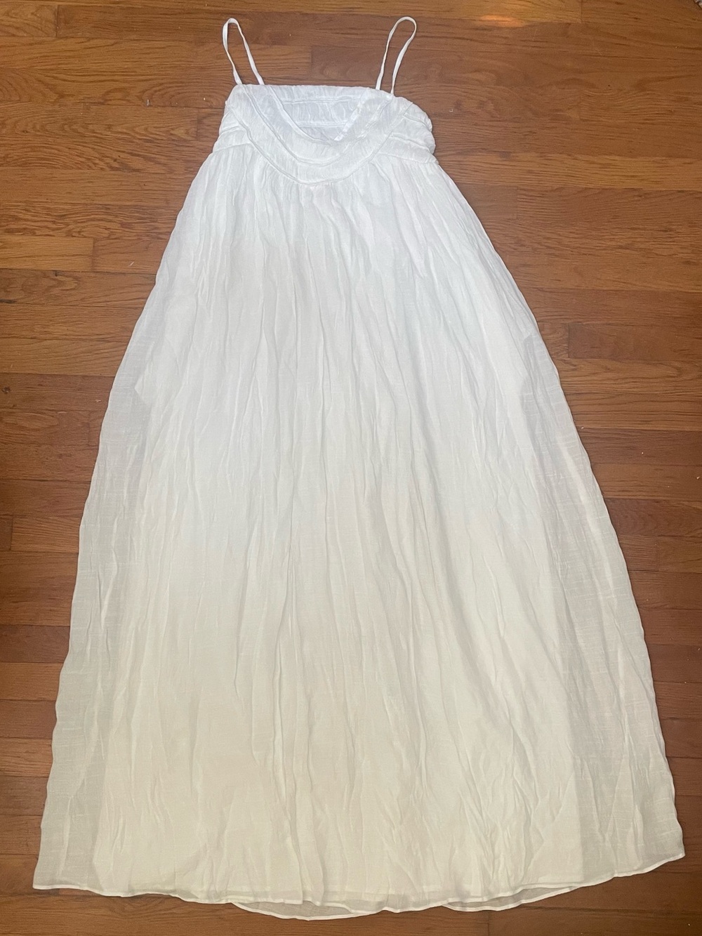 TALULAH Anthropologie Boho White Maxi Dress - Beachy Vibes